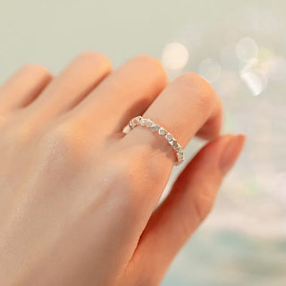 Buddha Gift 925 Sterling Silver Beaded Blessing Ring