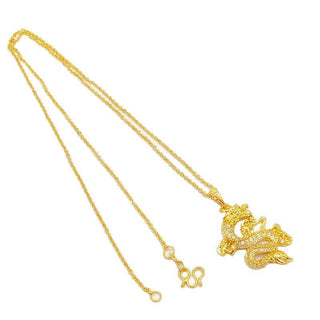Buddha Gift Gold Dragon Protection Necklace Pendant