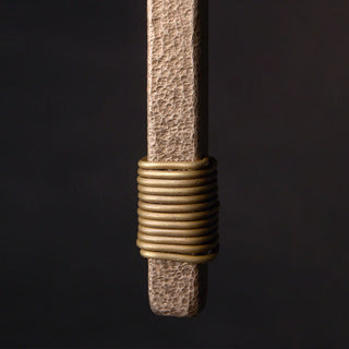 Buddha Gift Vintage Textured Design Copper Wealth Necklace Pendant