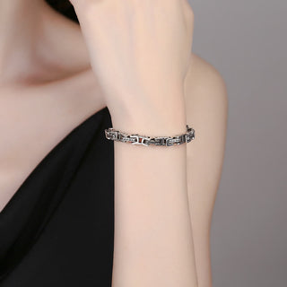 Buddha Gift Dragon Om Mani Padme Hum Engraved Copper Luck Success Bracelet