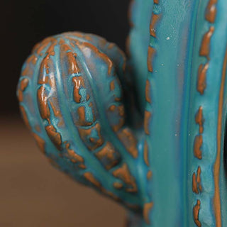 Buddha Gift Cactus Ceramic Healing Backflow Smoke Fountain Incense Burner