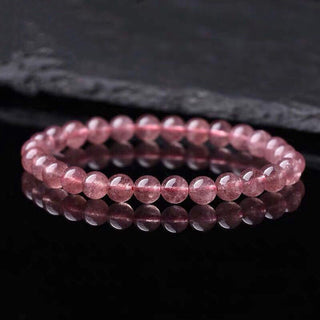 Buddha Gift Natural Rose Quartz Love Caring Bracelet