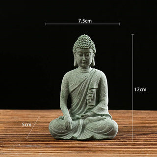 Buddha Gift Tibetan Meditation Contemplation Buddha Serenity Compassion Statue Figurine Decoration