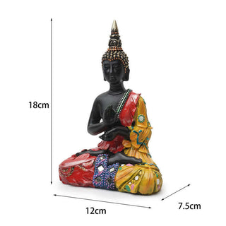 Buddha Gift Thai Buddha Serenity Resin Statue Decoration
