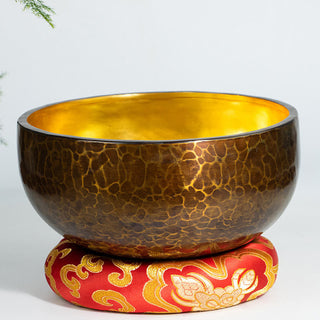 Buddha Gift Tibetan Meditation Sound Bowl Handcrafted Healing Yoga Mindfulness Singing Bowl Set