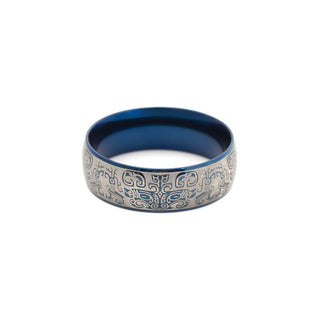 Buddha Gift Lucky Mythological Creature Taotie Wealth Titanium Steel Ring