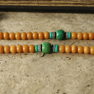 Buddha Gift Tibet 108 Mala Beads Bodhi Seed Bagua Vajra Wealth Bracelet