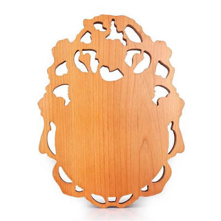 Buddha Gift Feng Shui Bagua Map Peach Wood Chinese Knotting Balance Energy Map