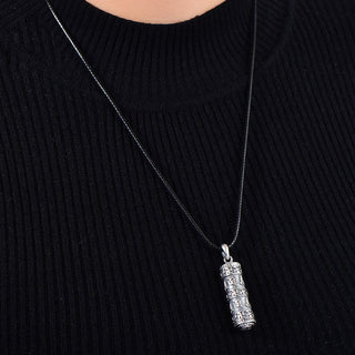 Buddha Gift Tibetan Om Mani Padme Hum Buddha Swastika Luck Necklace Pendant