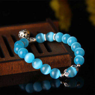 Buddha Gift Tibetan Cat Eye Lucky Bracelet