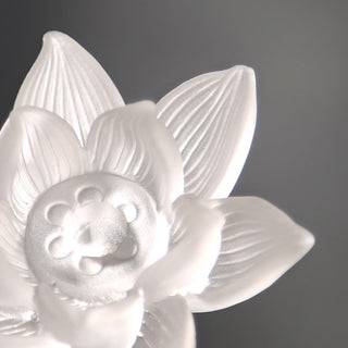 Buddha Gift Mini Lotus Liuli Crystal Healing Meditation Stick Incense Burner