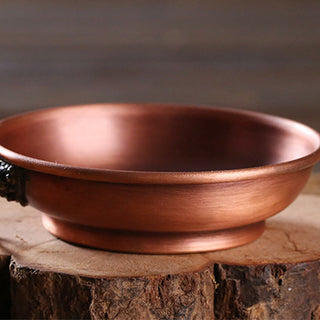 Buddha Gift Small Copper Prayer Altar Portable Burning Holder Incense Sage Smudging Rituals Use Items