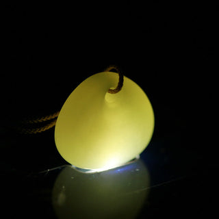 Buddha Gift Natural Hetian Jade Small Bag Pattern Prosperity String Necklace Pendant