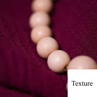 Buddha Gift Natural Abelia Biflora Wood Blessing Wrist Mala