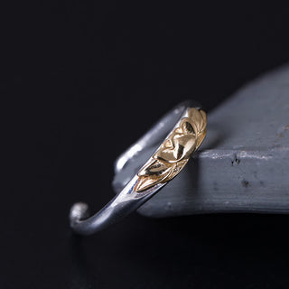 Buddha Gift 925 Sterling Silver Lotus Flower New Beginning Ring