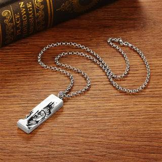 Buddha Gift Tathagata Buddha Strength Protection Amulet Lucky Pendant Necklace