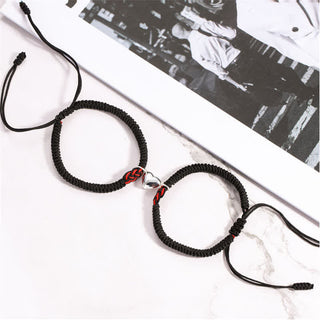 Buddha Gift 2Pcs Tibetan Luck Chinese Knot Protection String Bracelet