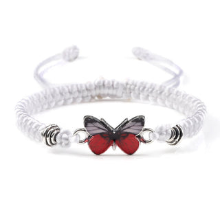 Buddha Gift Butterfly Freedom Love String Charm Bracelet