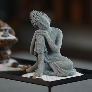 Buddha Gift Sitting Meditation Buddha Blessing Compassion Decoration
