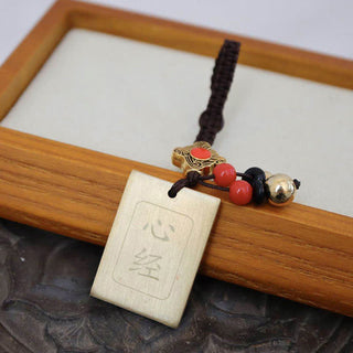 Buddha Gift Feng Shui Yin Yang Bagua Wenchang Pen Pagoda Prayer Wheel Keychain
