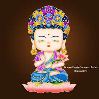 Buddha Gift Chinese Zodiac Natal Buddha Blessing Wealth Fortune Fridge Phone Sticker