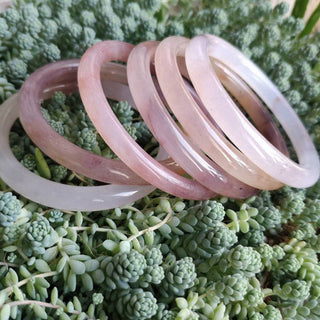 Buddha Gift Purple Jade Happiness Protection Bracelet Bangle