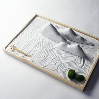 Buddha Gift Rocks Landscape Meditation Enlightenment Zen Garden Decoration