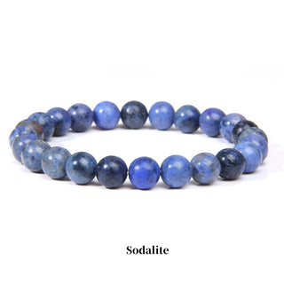 Buddha Gift Natural Stone Quartz Healing Beads Bracelet