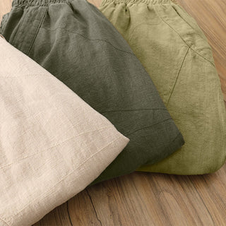 Buddha Gift Solid Color Loose Yoga Harem Pants With Pockets