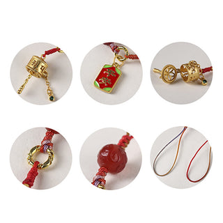 Buddha Gift Tibetan Om Mani Padme Hum Prayer Wheel Amulet Charm Protection Phone Hanging Decoration