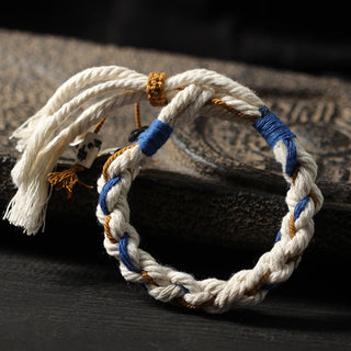 Buddha Gift Tibet Zakiram Goddess of Wealth Thangka Handmade Luck Bracelet