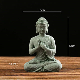 Buddha Gift Tibetan Meditation Contemplation Buddha Serenity Compassion Statue Figurine Decoration