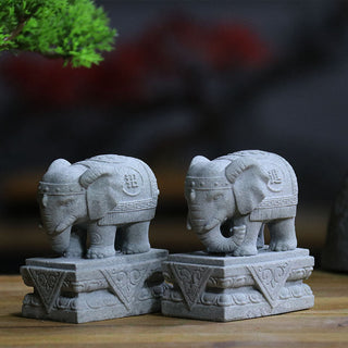 Buddha Gift Lion Fu Foo Dogs Elephant Ward Off Evil Blessing Home Decoration