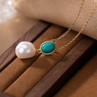 Buddha Gift 925 Sterling Silver Pearl Turquoise Healing Ring Earrings Necklace Pendant