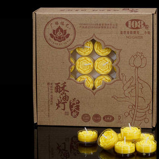 108Pcs Meditation Prayer Altar Candle Temple Rituals Use Items (Extra 30% Off | USE CODE: FS30)