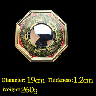 Buddha Gift Feng Shui Bagua Map Balance Harmony Living Room Energy Map Mirror