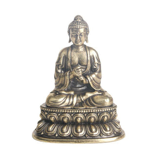 Buddha Gift Tathagata Buddha Serenity Copper Statue Decoration