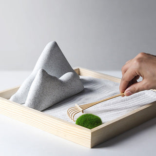 Buddha Gift Rocks Landscape Meditation Enlightenment Zen Garden Decoration