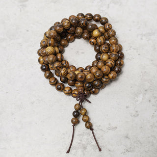 Buddha Gift 108 Mala Beads Bracelet Prayer Meditation Sandalwood Elastic