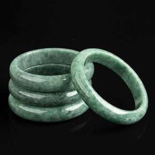 Buddha Gift Natural Jade Luck Wealth Bangle Bracelet