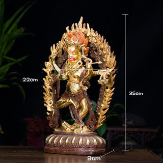 Buddha Gift Kurukulla Buddha Figurine Serenity Copper Statue Home Decoration