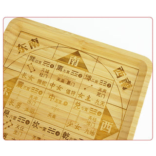 Buddha Gift Feng Shui Bamboo Bagua Map Harmony Energy Map