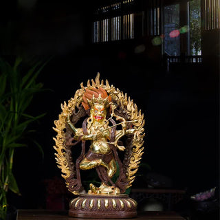 Buddha Gift Kurukulla Buddha Figurine Serenity Copper Statue Home Decoration