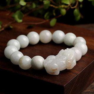 Buddha Gift Fengshui Wealth Prosperity Jade PiXiu Luck Bracelet