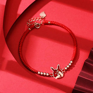 Buddha Gift 12 Chinese Zodiac Lucky Red String Bracelet