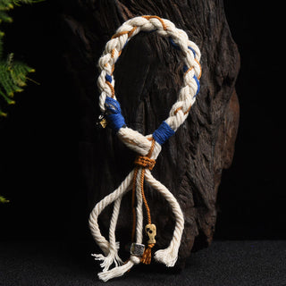 Buddha Gift Tibet Zakiram Goddess of Wealth Thangka Handmade Luck Bracelet