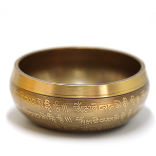 Buddha Gift Tibetan Sound Bowl Handcrafted for Yoga Mindfulness and Meditation Singing Bowl Set