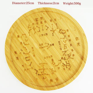 Buddha Gift Feng Shui Bamboo Bagua Map Harmony Energy Map