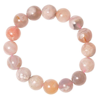 Buddha Gift Sakura Agate Peace Blessing Bracelet