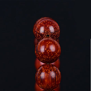 Buddha Gift Tibetan Small Leaf Red Sandalwood Balance Bracelet